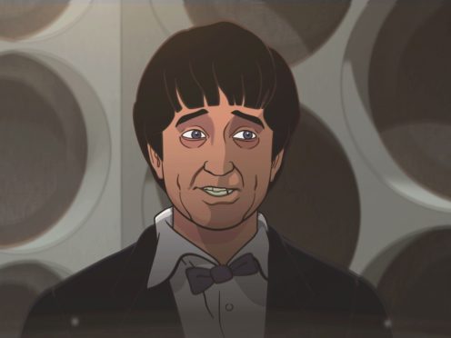 A still from the forthcoming Doctor Who animation series The Macra Terror (BBC Studios)