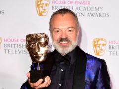 Graham Norton is returning to host this year’s Bafta Television Awards (Ian West/PA)