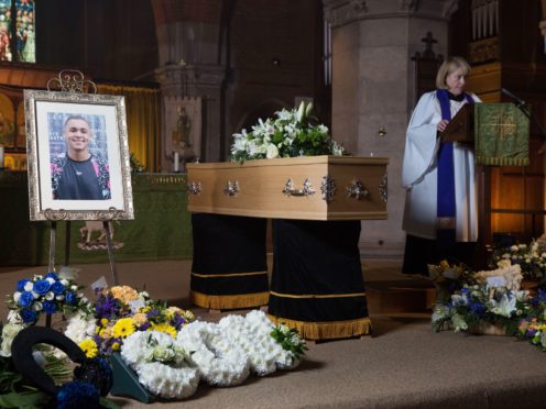 The funeral of Shakil Kazemi is nominated for Scene of the Year (Jack Barnes/BBC/PA)