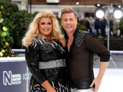 Gemma Collins and Matt Evers were paired for Dancing On Ice (David Parry/PA)