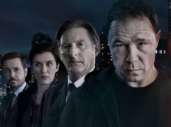 Martin Compston, Vicky McClure, Adrian Dunbar and Stephen Graham from the new series of Line Of Duty (BBC)