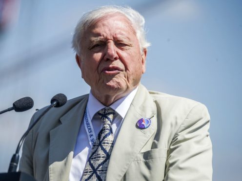 Sir David Attenborough (Peter Byrne/PA)