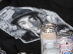 Police investigating the shooting of Grammy-nominated rapper Nipsey Hussle have identified a suspect (Ringo H.W. Chiu/AP)
