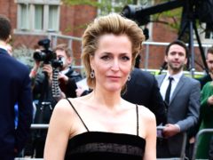 Gillian Anderson on the red carpet (Ian West/PA)