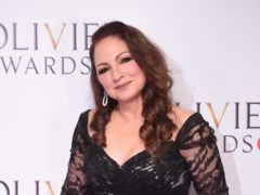 Gloria Estefan at the Olivier Awards at the Royal Albert Hall in London.