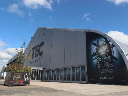 Game Of Thrones: The Touring Exhibition has opened at Titanic Exhibition Centre in Belfast (Liam McBurney/PA)