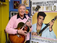 Marty Wilde has found late career success with an album of his greatest hits (Ian West/PA)