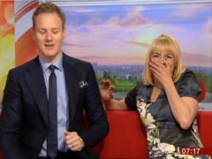 Louise Minchin and Dan Walker on BBC Breakfast (BBC/PA)