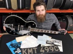 Items connected to George Harrison will go under the hammer (Gardiner Houlgate/PA)