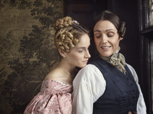 Sophie Rundle and Suranne Jones in Gentleman Jack (Lookout Point/Jay Brooks/PA)