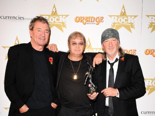 The members of Deep Purple (Ian West/PA)