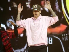 Justin Bieber has scored his seventh UK number one (Yui Mok/PA)