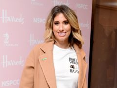 Stacey Solomon has given birth (Ian West/PA)