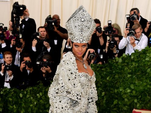 A who’s who of the celebrity world will gather in New York City for the annual Met Gala (Ian West/PA)