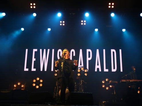 Lewis Capaldi (Andrew Milligan/PA)