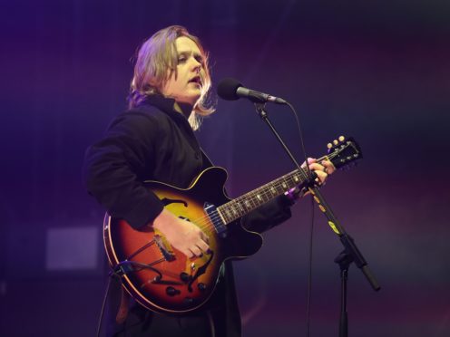 Lewis Capaldi has become known for his self-mocking videos and pictures (Andrew Milligan/PA)