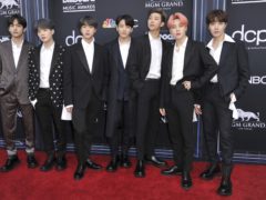 K-pop superstars BTS were named social artists of the year for the third time in a row (Richard Shotwell/Invision/AP)