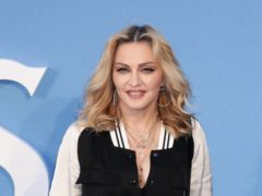 A section of Madonna’s controversial Eurovision performance in which her backing dancers wore Iraeli and Palestinian flags on the backs of their outfits was not an approved part of the act (Yui Mok/PA)