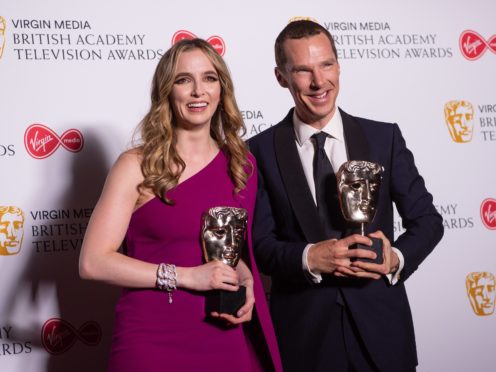 Jodie Comer and Benedict Cumberbatch (PA)