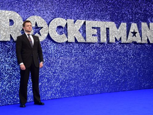Taron Egerton attending the Rocketman UK Premiere, at the Odeon Luxe, Leicester Square, London. (Ian West/PA)