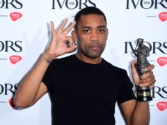 Wiley with the Ivor inspiration award (Ian West/PA)