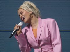 Rita Ora performs during the second day of BBC Radio 1’s Big Weekend (Owen Humphreys/PA)