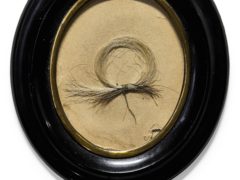 A lock of Beethoven’s hair (Sotheby’s)