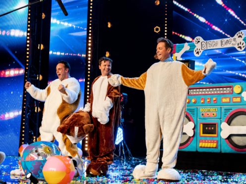Ant and Dec secretly audition for Britain’s Got Talent dressed up as dogs (Dymond/Thames/Syco/REX/Shutterstock)