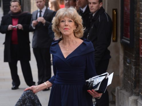 Sue Nicholls has starred on the cobbles for 40 years (Stefan Rousseau/PA)