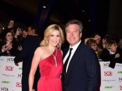 John Torode and Lisa Faulkner arriving at the National Television Awards 2016 held at The O2 Arena in London. PRESS ASSOCIATION Photo. See PA story NTAs. Picture date: Wednesday January 20, 2016. Photo credit should read: Ian West/PA Wire