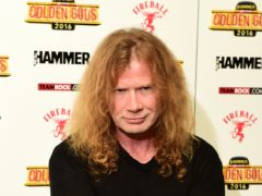 Megadeth’s Dave Mustaine has revealed he is being treated for throat cancer (Ian West/PA)