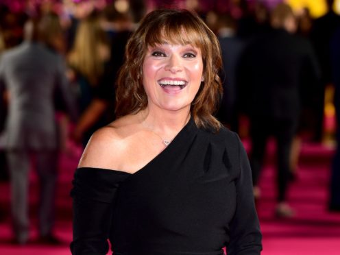 Lorraine Kelly’s awkward exchange about McVey was broadcast live (Ian West/PA)