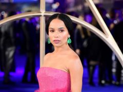 Zoe Kravitz said she is learning that she is being hired because of her talents, not her surname (Ian West/PA)