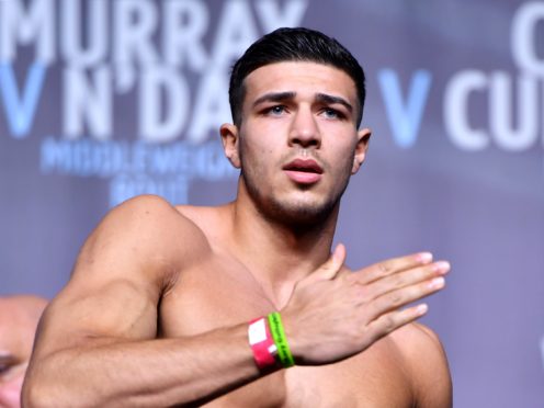 Tommy Fury is “back on track” with his partner. (Anthony Devlin/PA)