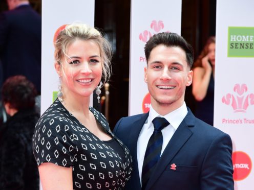 Gemma Atkinson and Gorka Marquez (Ian West/PA)