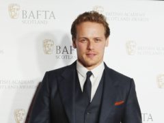 Sam Heughan said he felt wonderful to receive the honorary doctorate for his acting and charitable work (Jane Barlow/PA)