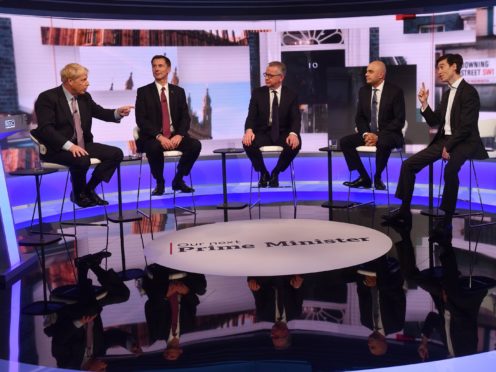 The debate (Jeff Overs/BBC)
