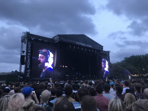 Bon Iver at All Points East in London (Alex Green/PA)