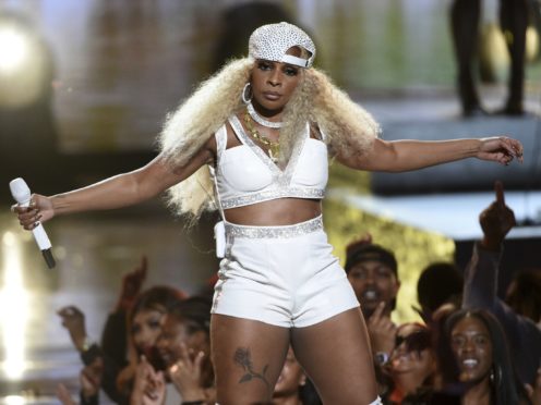 Mary J Blige was given the lifetime achievement award at the BET Awards on Sunday (Photo by Chris Pizzello/Invision/AP)