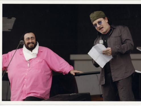 Rare Pavarotti duets with Bono, Sting and more are to be released for the first time (Daniele Venturelli/PA)
