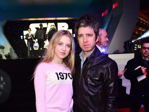 Noel Gallagher and his daughter Anais (Ian West/PA)