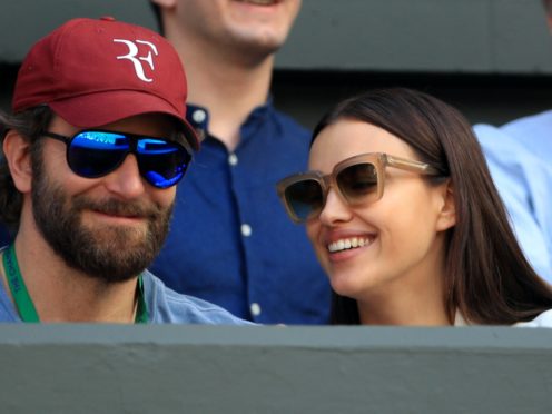 Bradley Cooper and Irina Shayk (Joan Walton/PA)