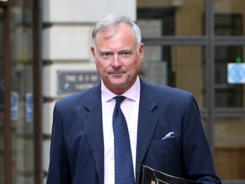 Former TV presenter John Leslie (Jane Barlow/PA)