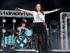 Lauren Mayberry from Chvrches performs at TRNSMT last year (Jane Barlow/PA)