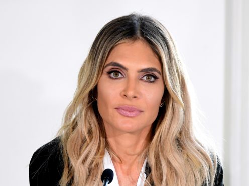 Ayda Field has spoken about her mother being diagnosed with Parkinson’s disease (Ian West/PA)