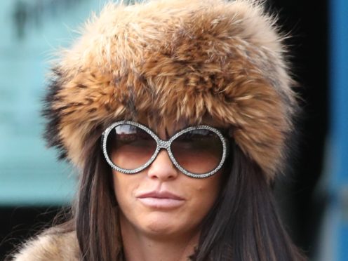 Katie Price (Andrew Matthews/PA)