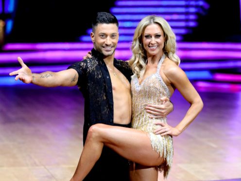 Faye Tozer and Giovanni Pernice on Strictly Come Dancing (Aaron Chown/PA)