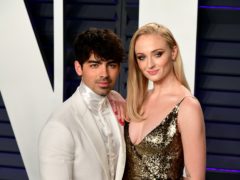 Joe Jonas and Sophie Turner have got matching tattoos in memory of their dog (Ian West/PA)