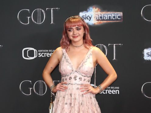 British actress Maisie Williams is set to take part in a Game Of Thrones panel at Comic-Con (Liam McBurney/PA)
