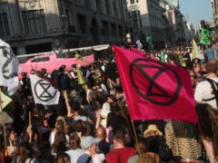 Extinction Rebellion items to go on display at V&A (Yui Mok/PA)